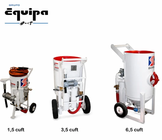 Olla de Sand Blast Capacidades Venta